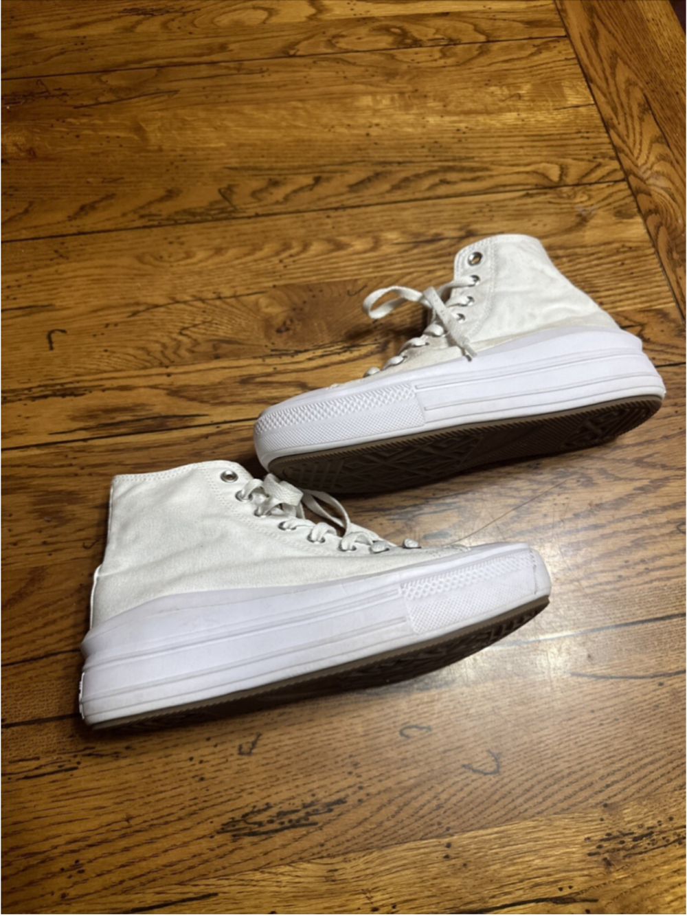 Women CONVERSE Chuck Taylor All Star Move Hi White (568498C) Sz 9